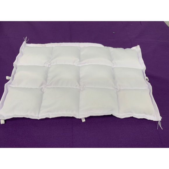 Harkla Weighted Sensory Brown Tan Dog Lap Blanket Toy - Picture 7 of 8